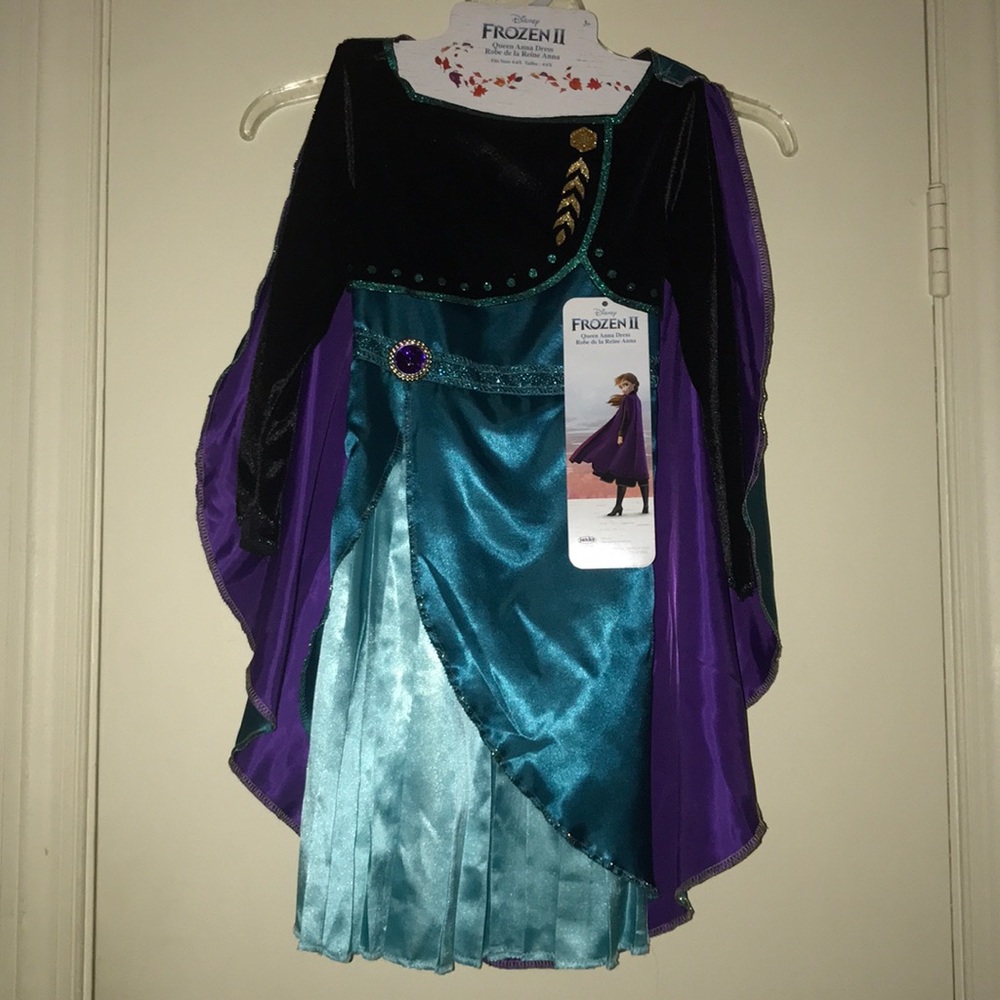 Disney Frozen 2 - Queen Anna Dress - Size 4-6X